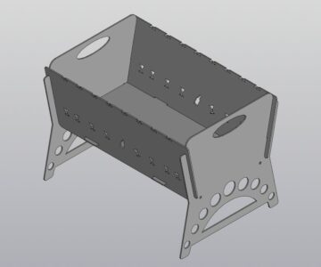 3D модель Мангал Коктейль