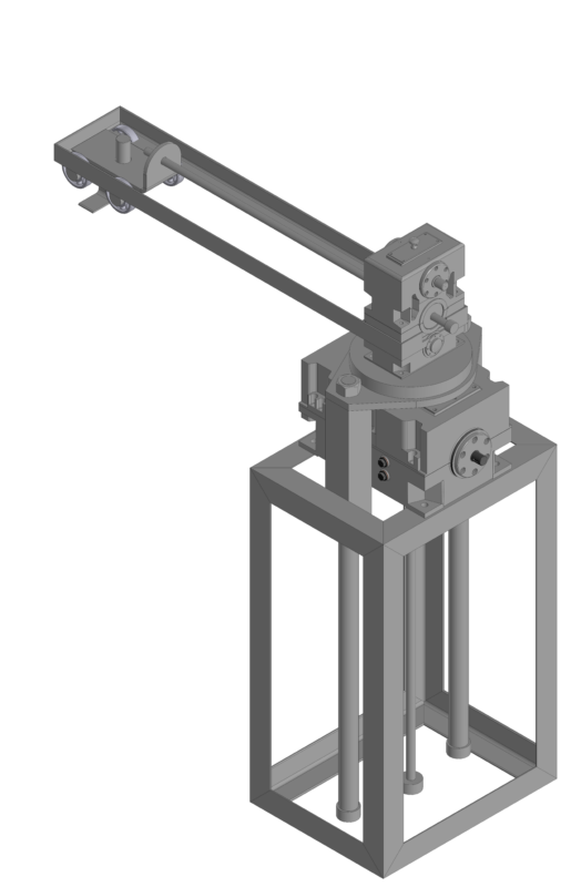 3D модель Модель участка медно-фторопластового покрытия
