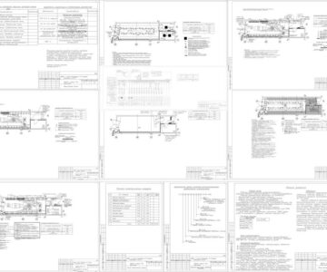 Чертеж ЭОМ магазина в ТК Галерея Санкт-Петербург