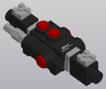 3D модель Гидрораспределитель дистанционного управления АРИС