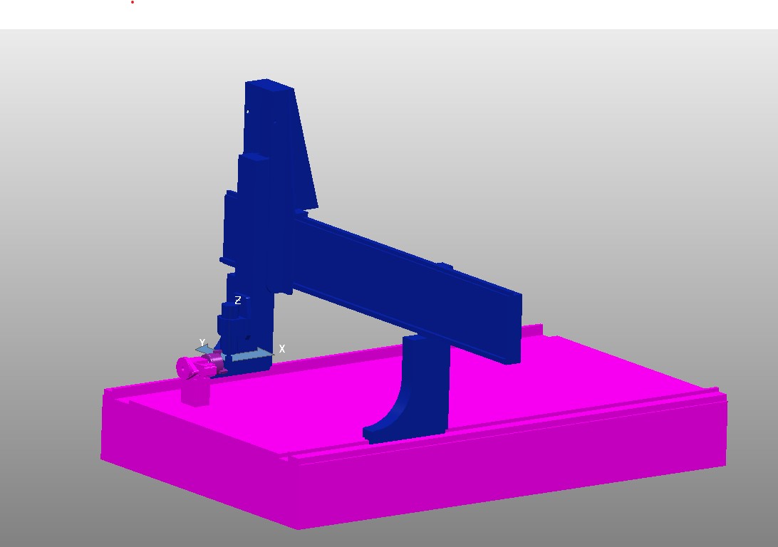 3D модель Постпроцессор 4 осевого фрезерного станка для PowerMill 2024