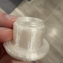 3D модель Втулка с резьбой для крепления подвесного унитаза