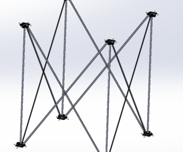 3D модель Подстолье "сороконожка"