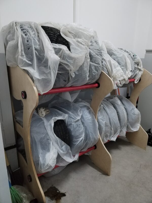 3D модель Стеллаж для хранения шин.