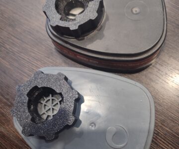 3D модель Переходник фильтров для полумаски