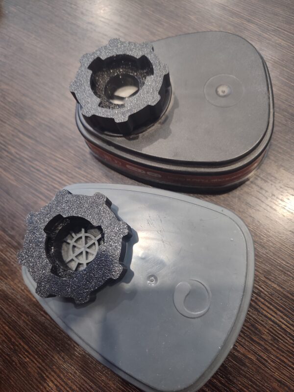 3D модель Переходник фильтров для полумаски