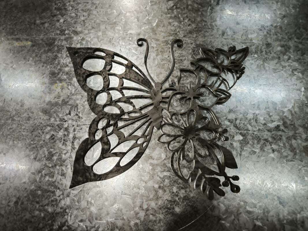 Чертеж Бабочка для лазерной резки.