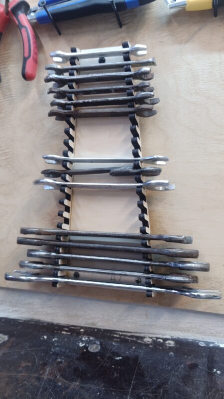 3D модель Органайзер гаечных ключей