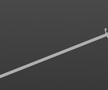 3D модель Шампур для Люля