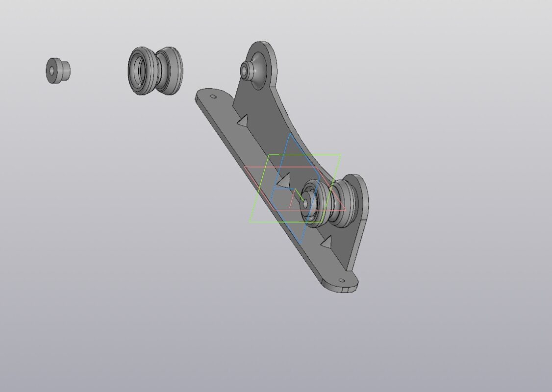 3D модель Держатель катушки филомена 3 д принтера