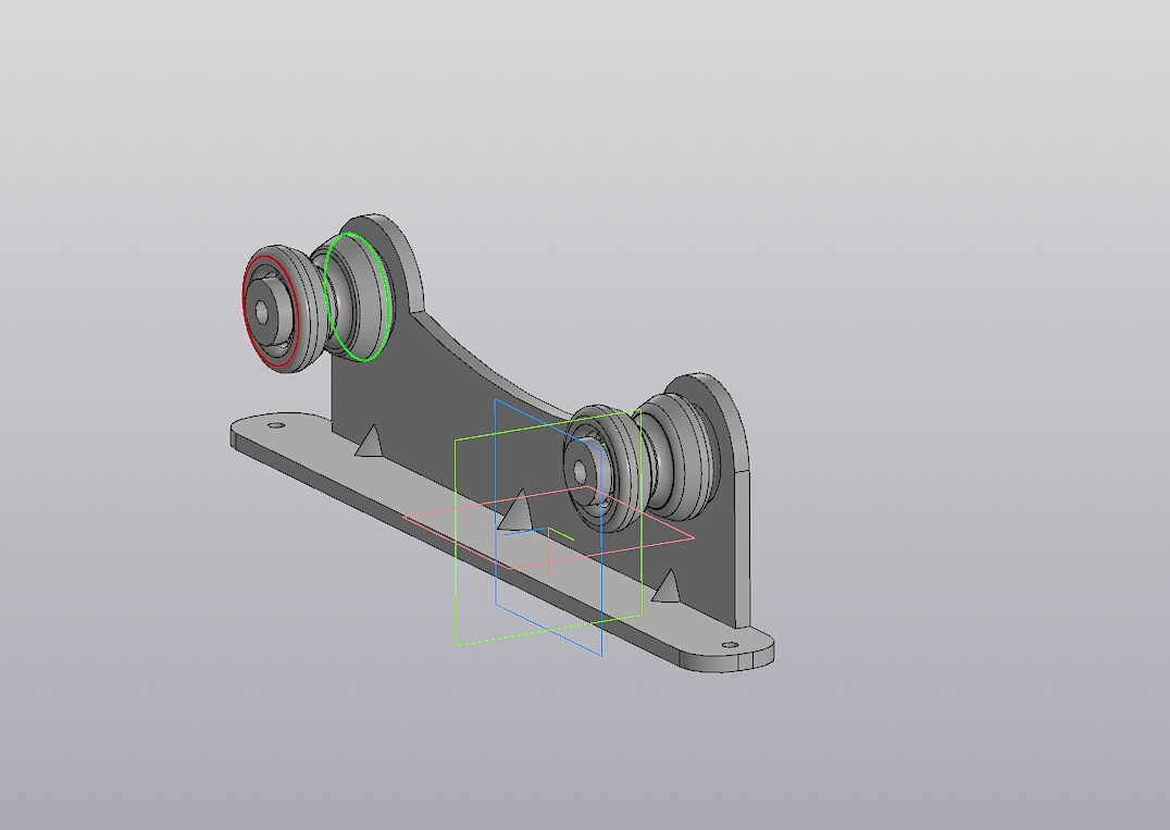 3D модель Держатель катушки филомена 3 д принтера