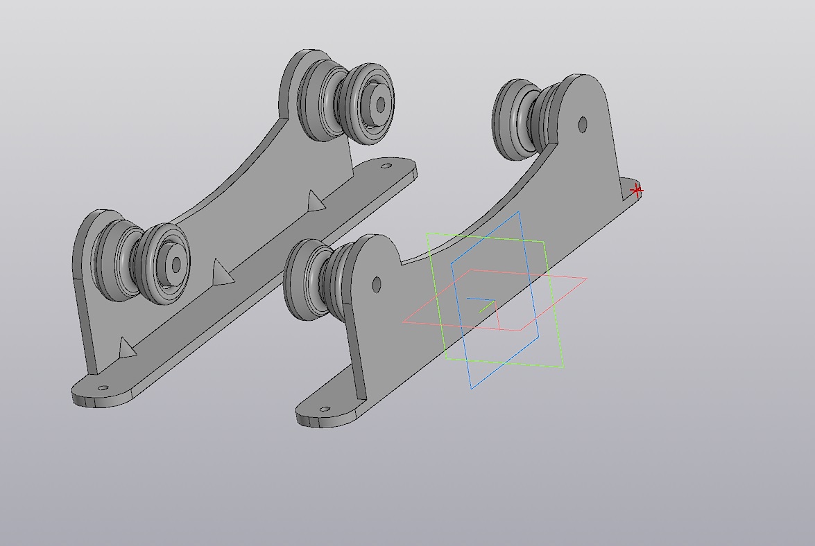 3D модель Держатель катушки филомена 3 д принтера