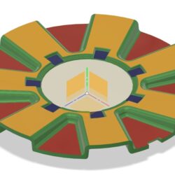 Чертеж Котел водогрейный КВР-2,3КБ 2,3МВт