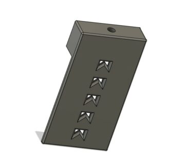 3D модель Кондуктор для шкантов 8мм