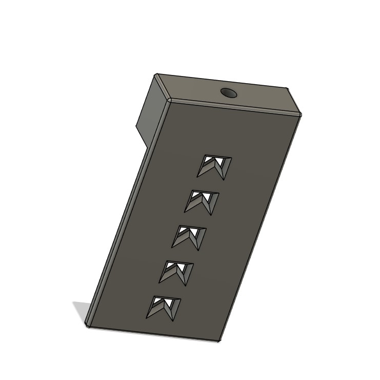 3D модель Кондуктор для шкантов 8мм