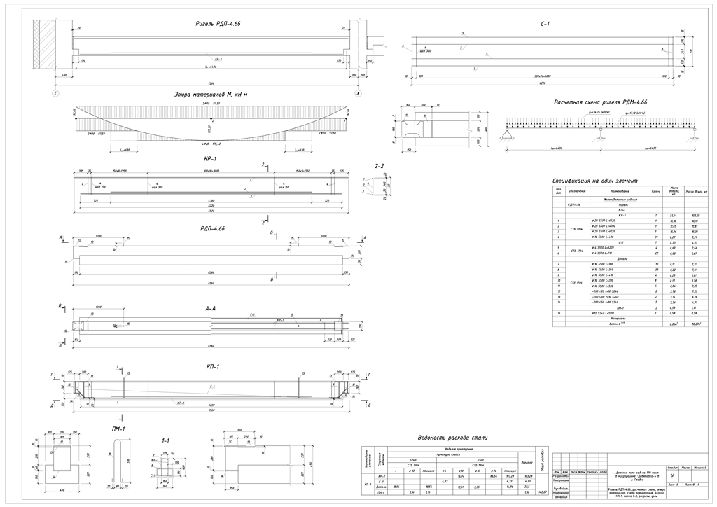 Чертеж «Детские ясли-сад в микрорайоне Девятовка-4 в г. Гродно»