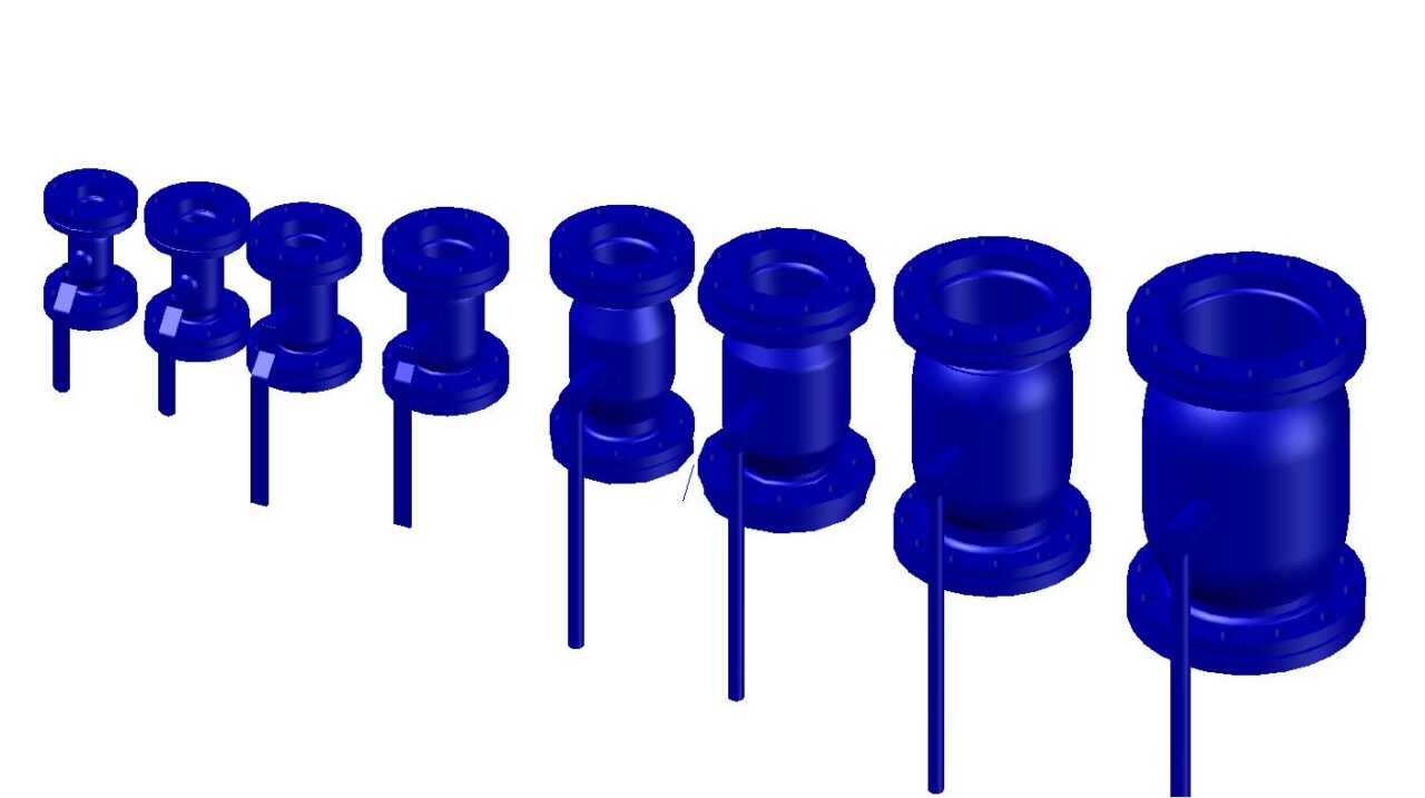 3D модель Краны шаровые КШЦФ