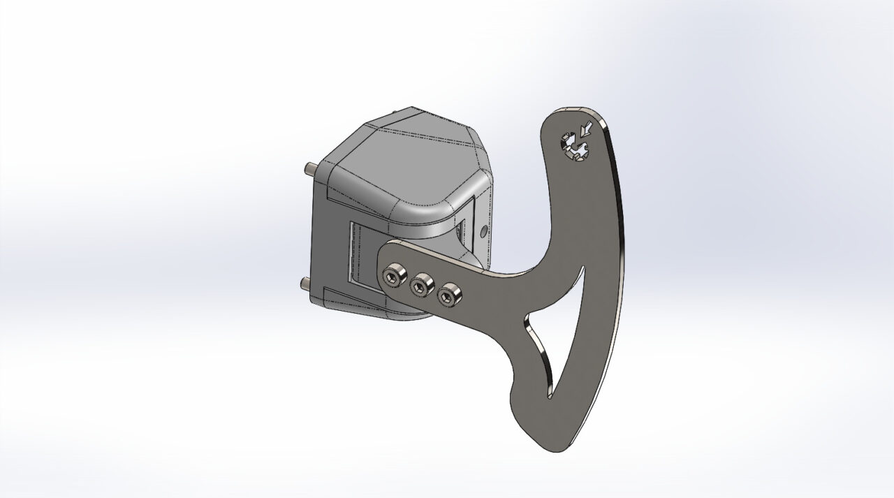 3D модель Подрулевые лепестки круиз-контроля УАЗ Патриот (Anti-50k Edition)