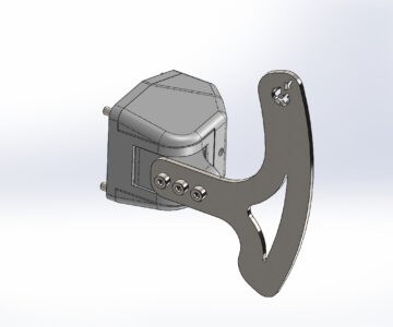 3D модель Подрулевые лепестки круиз-контроля УАЗ Патриот (Anti-50k Edition)