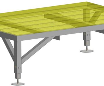 3D модель Регулировочный трап с 400 мм до 600 мм