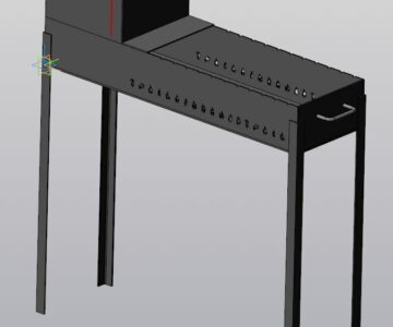 3D модель Красивый мангал на длинных ногах