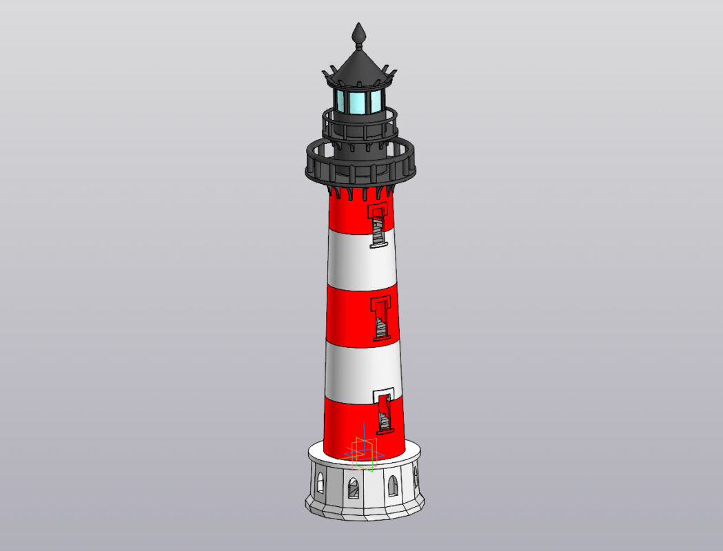 3D модель Маяк для 3D печати