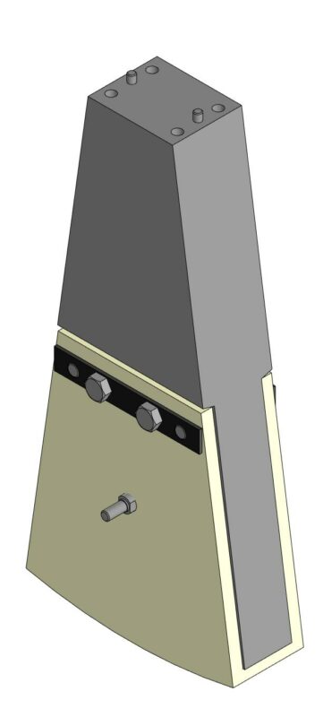 3D модель Маятник в сборе ЖД-3024.00сб