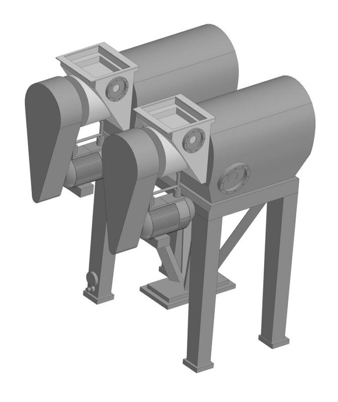 3D модель Просеиватель А1-БПК для муки