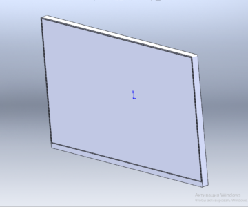 3D модель Модель монитора 27" DEXP DF27N2 без подставки