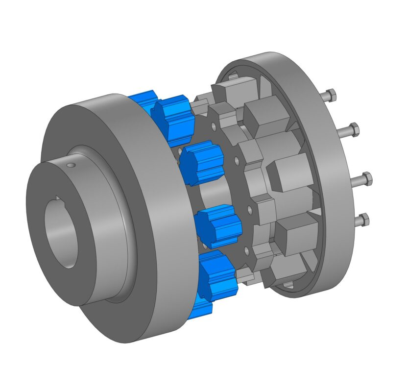 3D модель Муфта N-EUPEX АDS 380 2LC0111-5AB99-0AA L1Q+M1Q
