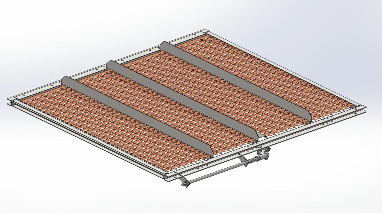 Чертеж Решето верхнее (аналог 54-2-12-3В Нива)