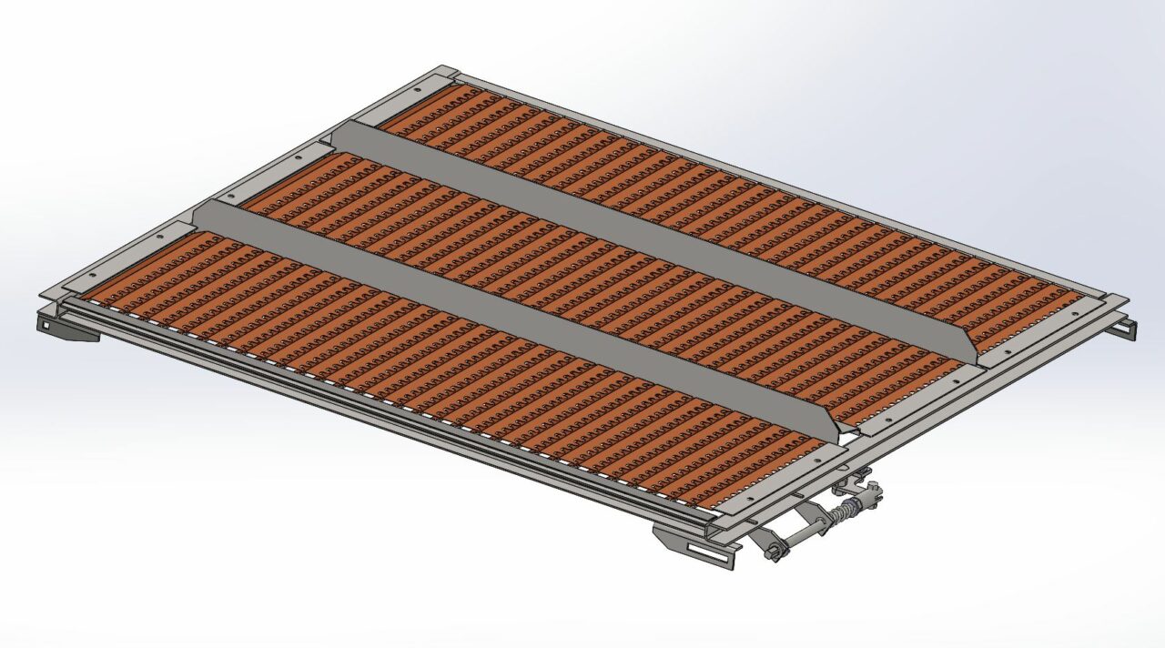 Чертеж Решето нижнее (аналог 54-2-16-2Н Нива)