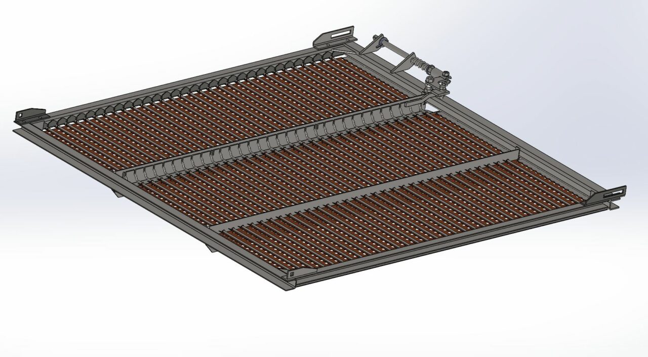 Чертеж Решето нижнее (аналог 54-2-16-2Н Нива)