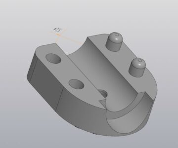 3D модель Деталь для лампы типа Дельта