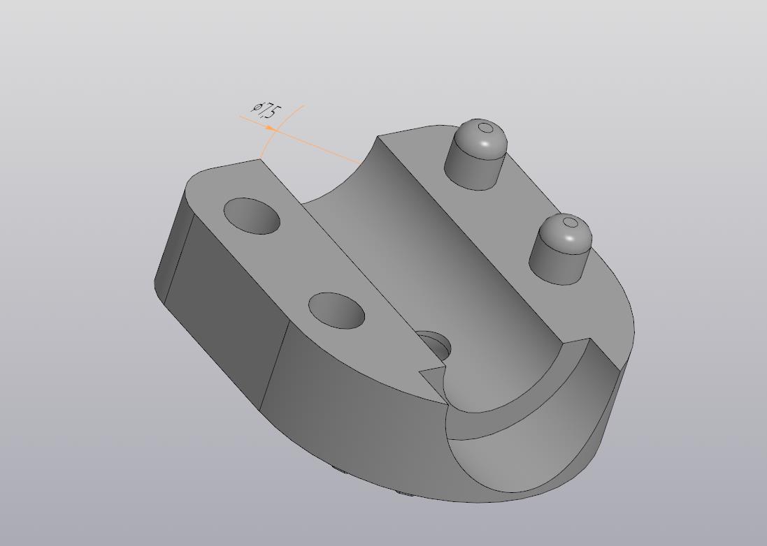 3D модель Деталь для лампы типа Дельта