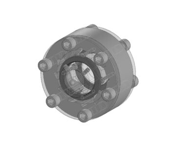 3D модель Муфта обгонная для вала диаметром 55 мм