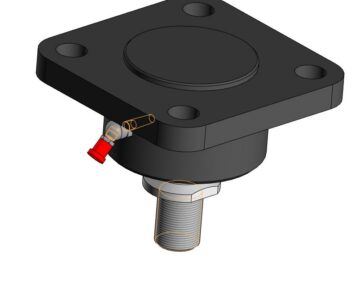 3D модель Опора гидроцилиндра для автомобиля КамАЗ