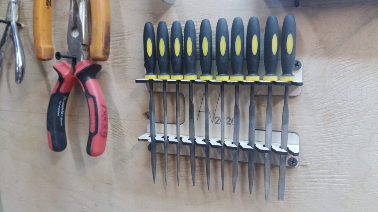 3D модель Органайзер для надфилей