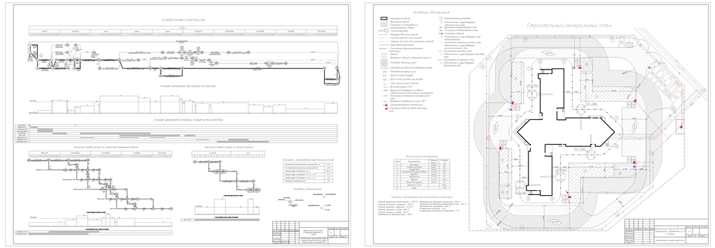 Чертеж «Детские ясли-сад в микрорайоне Девятовка-4 в г. Гродно»