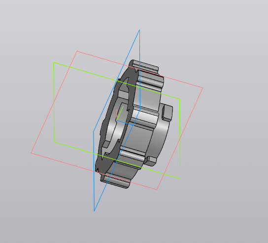 3D модель Переходник фильтров для полумаски