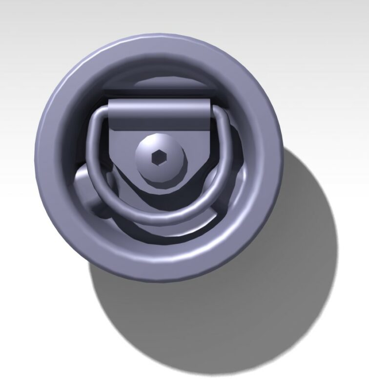 3D модель Петля крепления груза Газель