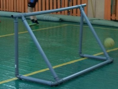 3D модель Ворота мини-футбола из канализационных труб ф50