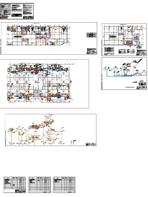 Чертеж Термальный комплекс в Московской области (ВК)