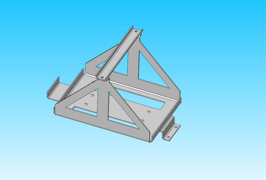 3D модель Площадка переноса акб уаз хантер