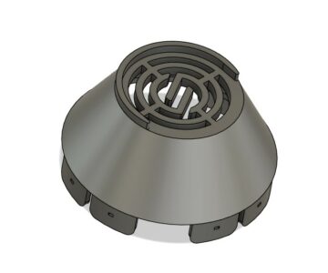 3D модель Подстаканник saeco fedra