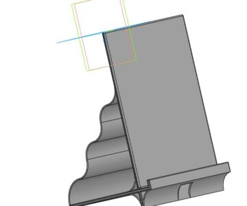 3D модель Подставка для телефона 2