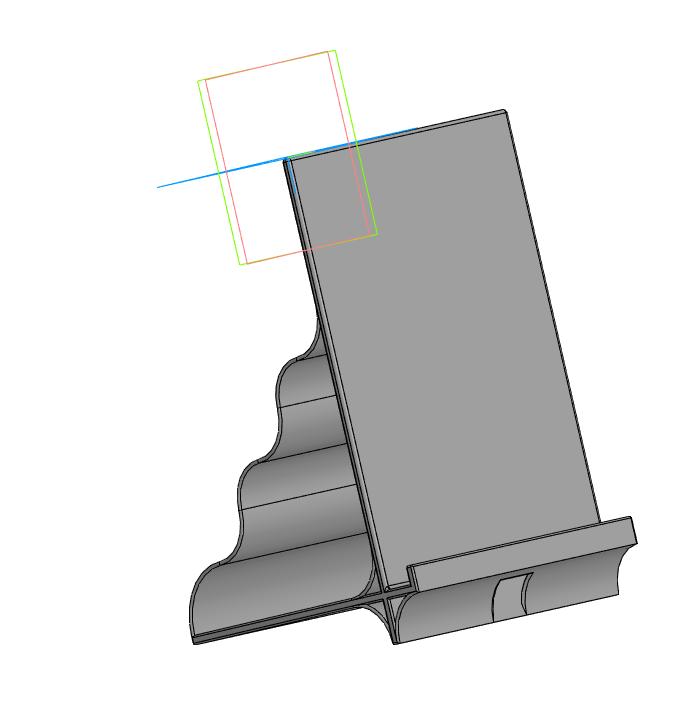 3D модель Подставка для телефона 2