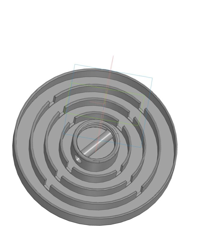 3D модель Поилка для цыплят под любую бутылку