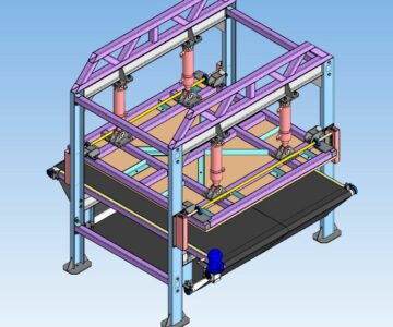3D модель Пресс матрасов