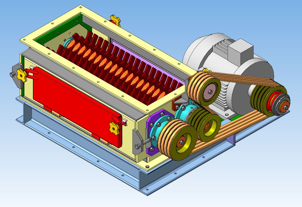 3D модель Измельчитель ДИЛ-5